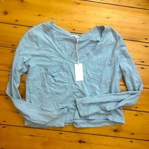 Z Supply long sleeve crop top